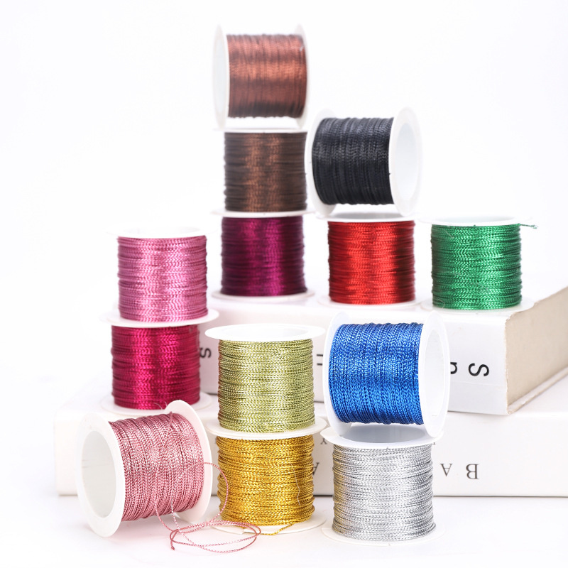 Knotting Cord Silk - 12 cores 20 metros 1mm corda