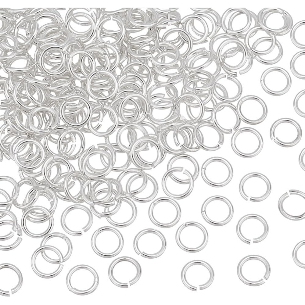 Jewelry Making Silver - 200 peças 925 anéis de salto