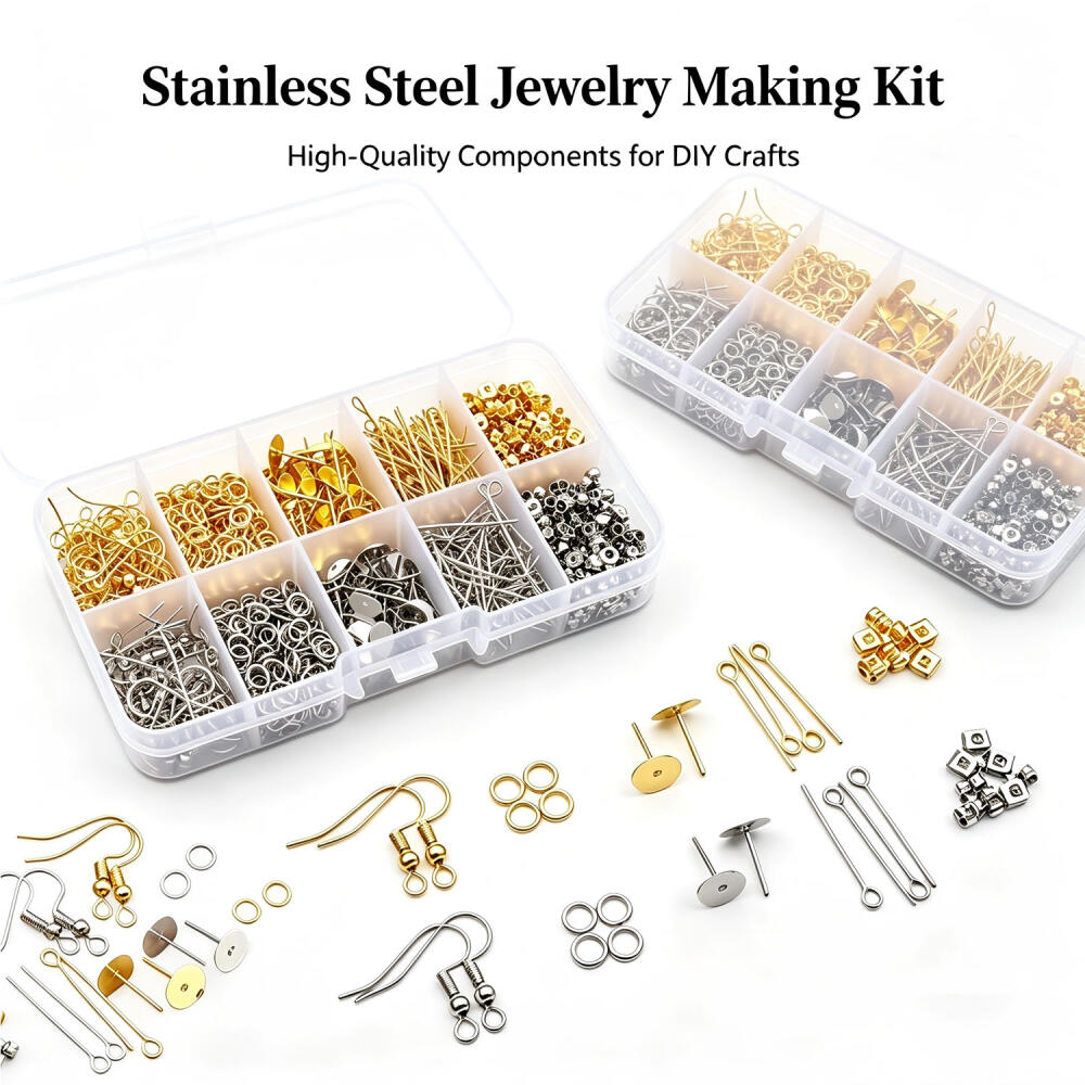 Jewelry Making Materials Wholesale - Conjunto de 1 Caixa com Ganchos