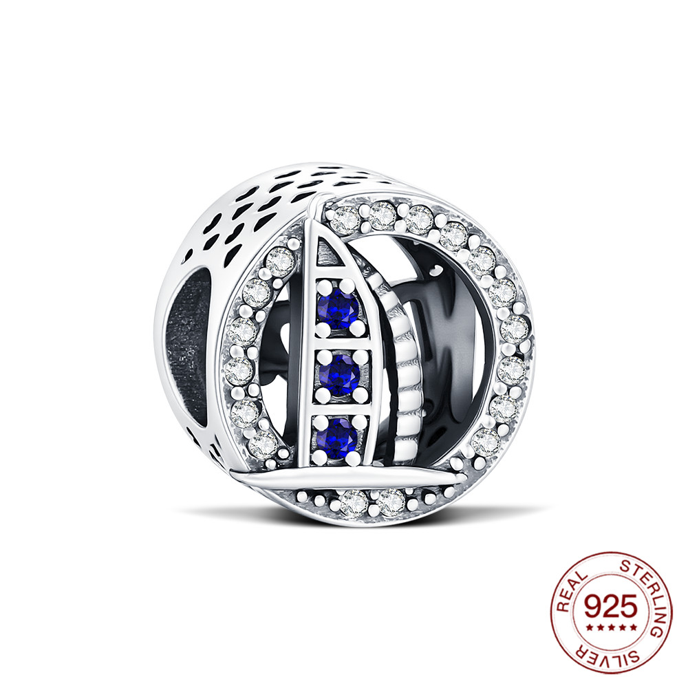 Jewelry Making Dubai - 925 prata esterlina charme cidade skyline