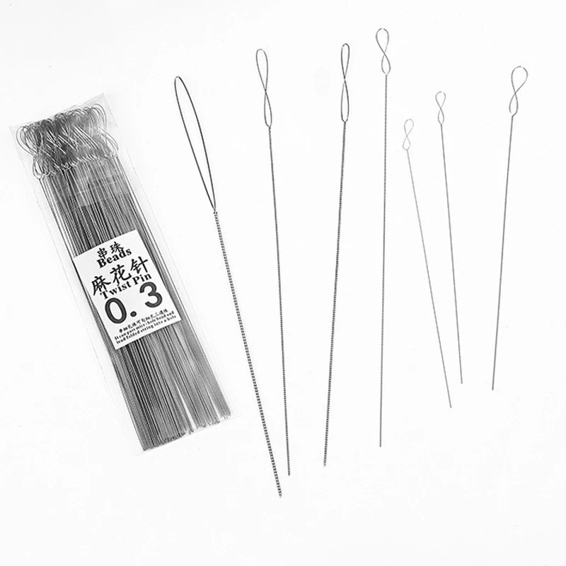 Agulhas de fio torcido macio d - Knotting Cord Silk avaliação e preço