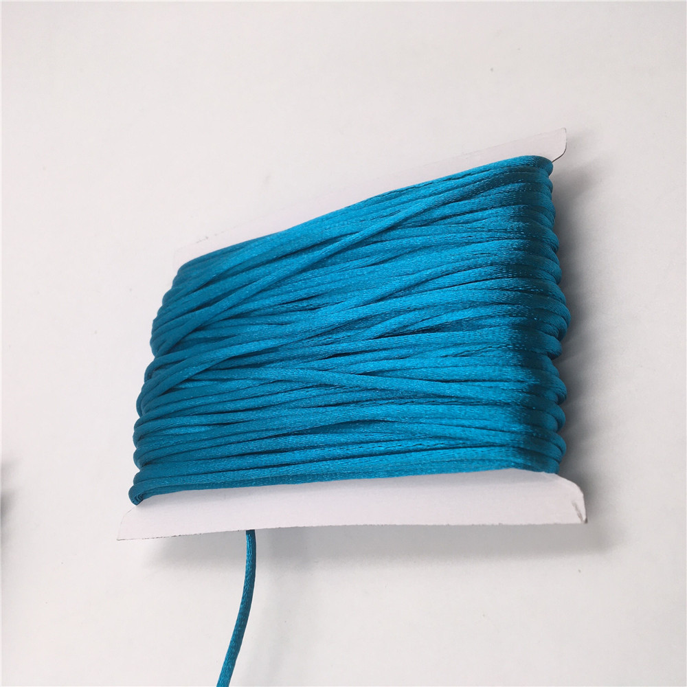 2mm trançado macrame seda macr - Knotting Cord Silk avaliação e preço