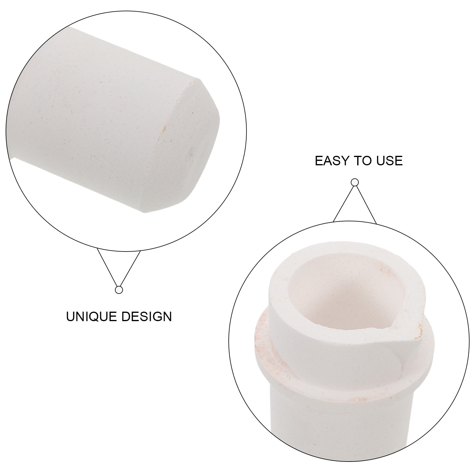 Crisol de Quartzo de 0,5kg par - Jewelry Making Tools avaliação e preço
