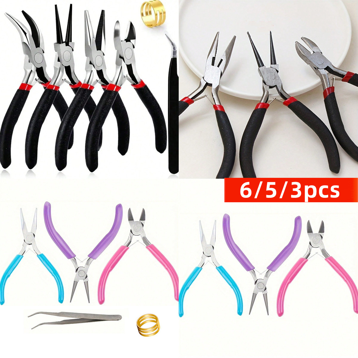 Conjunto de ferramentas para f - Jewelry Plier Set avaliação e preço