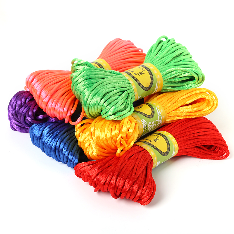 Rattail Silk Macramé Cord Nylo - Knotting Cord Silk avaliação e preço