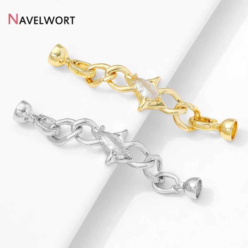 Fecho Conector de Latão Banhad - Jewelry Making Chain avaliação e preço