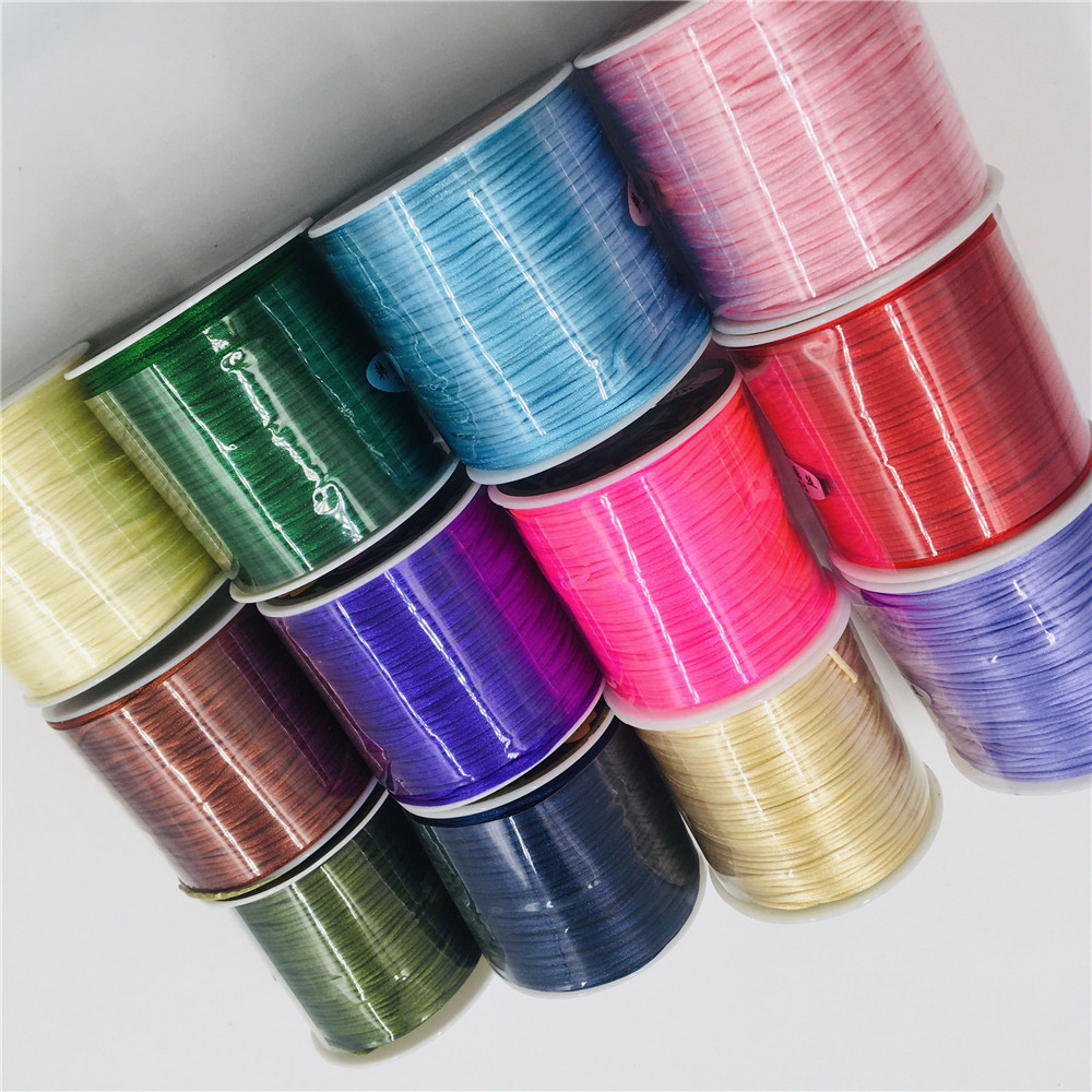 Satin Rattail Poliéster Nylon  - Knotting Cord Silk avaliação e preço