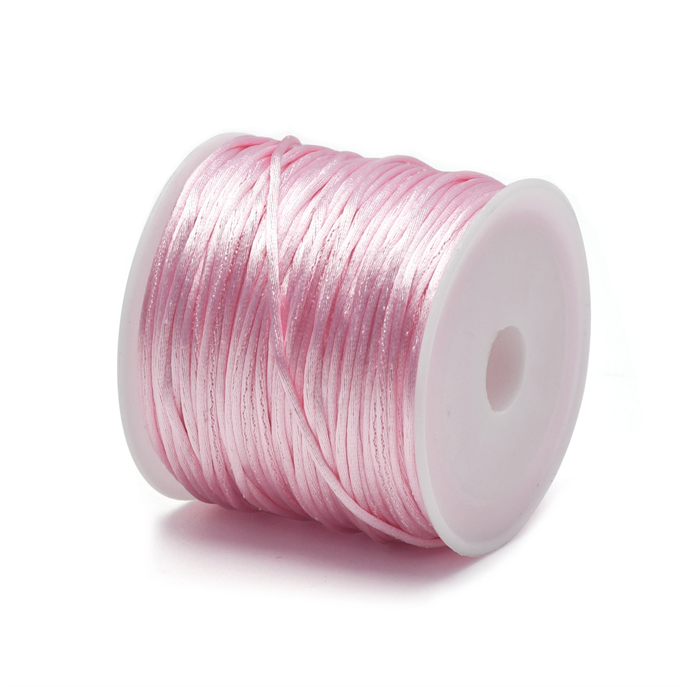 Corda de rattail de cetim arte - Knotting Cord Silk avaliação e preço