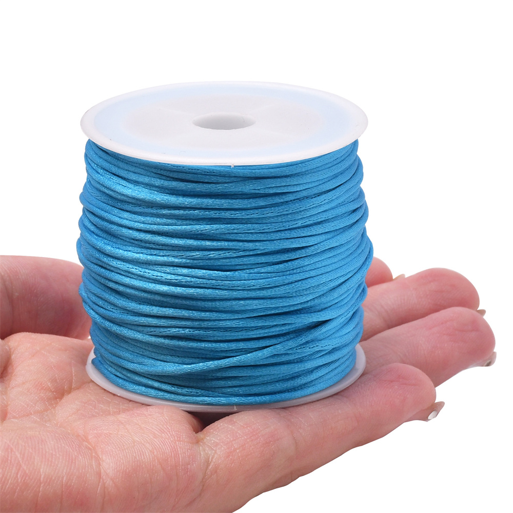 Corda de rattail de cetim arte - Knotting Cord Silk avaliação e preço