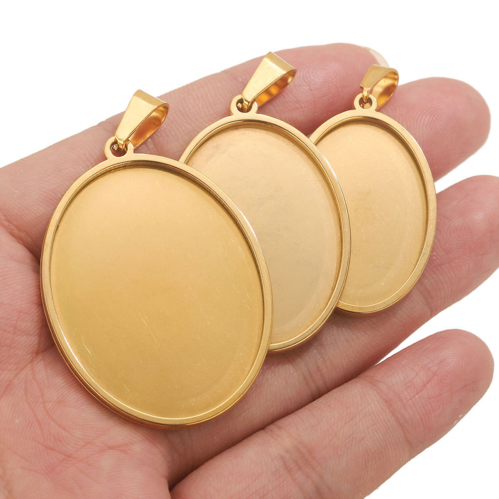 5 pçs encantos de aço inoxidáv - Jewelry Making Materials Wholesale avaliação e preço
