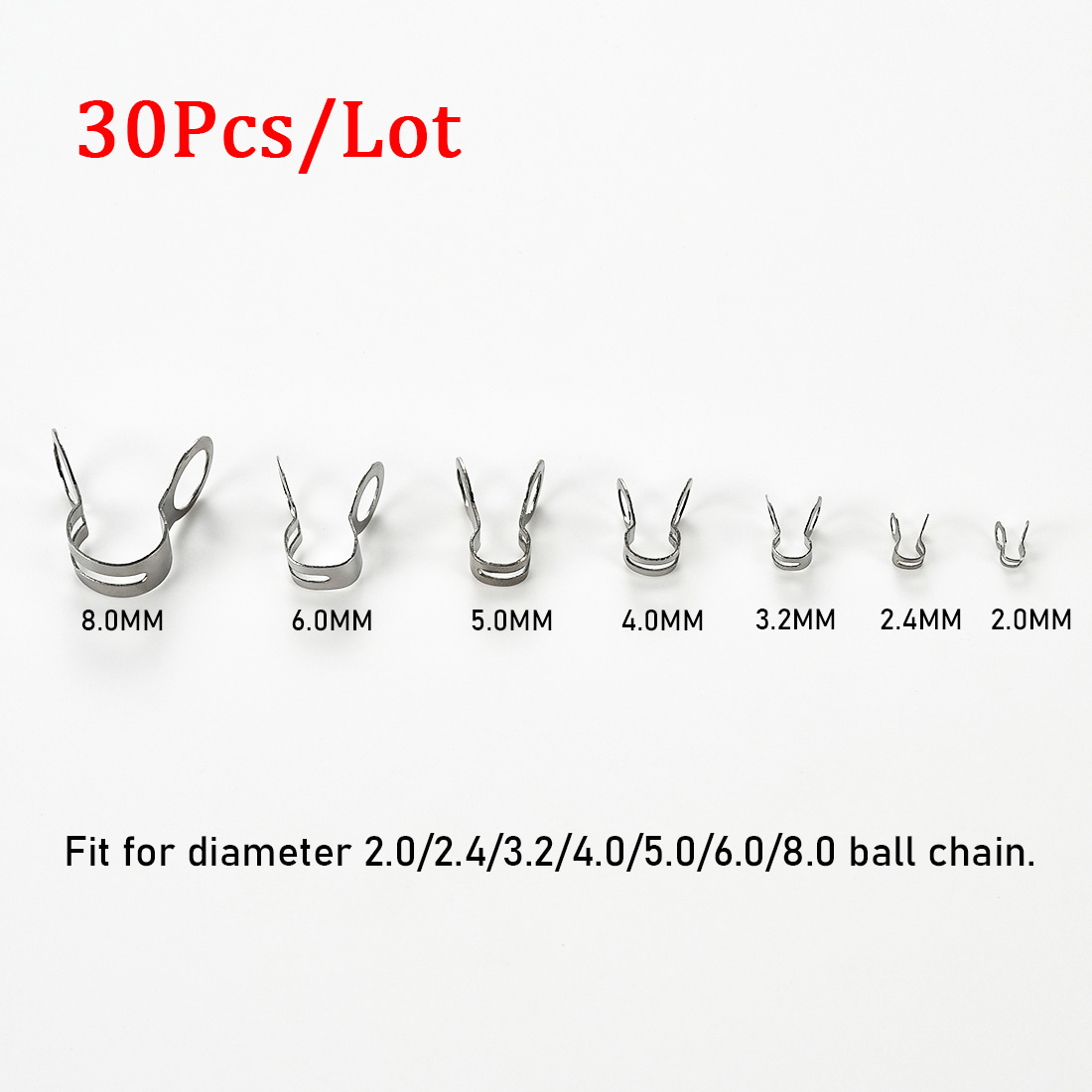 30 peças fechos de conector de - Jewelry Making Chain avaliação e preço