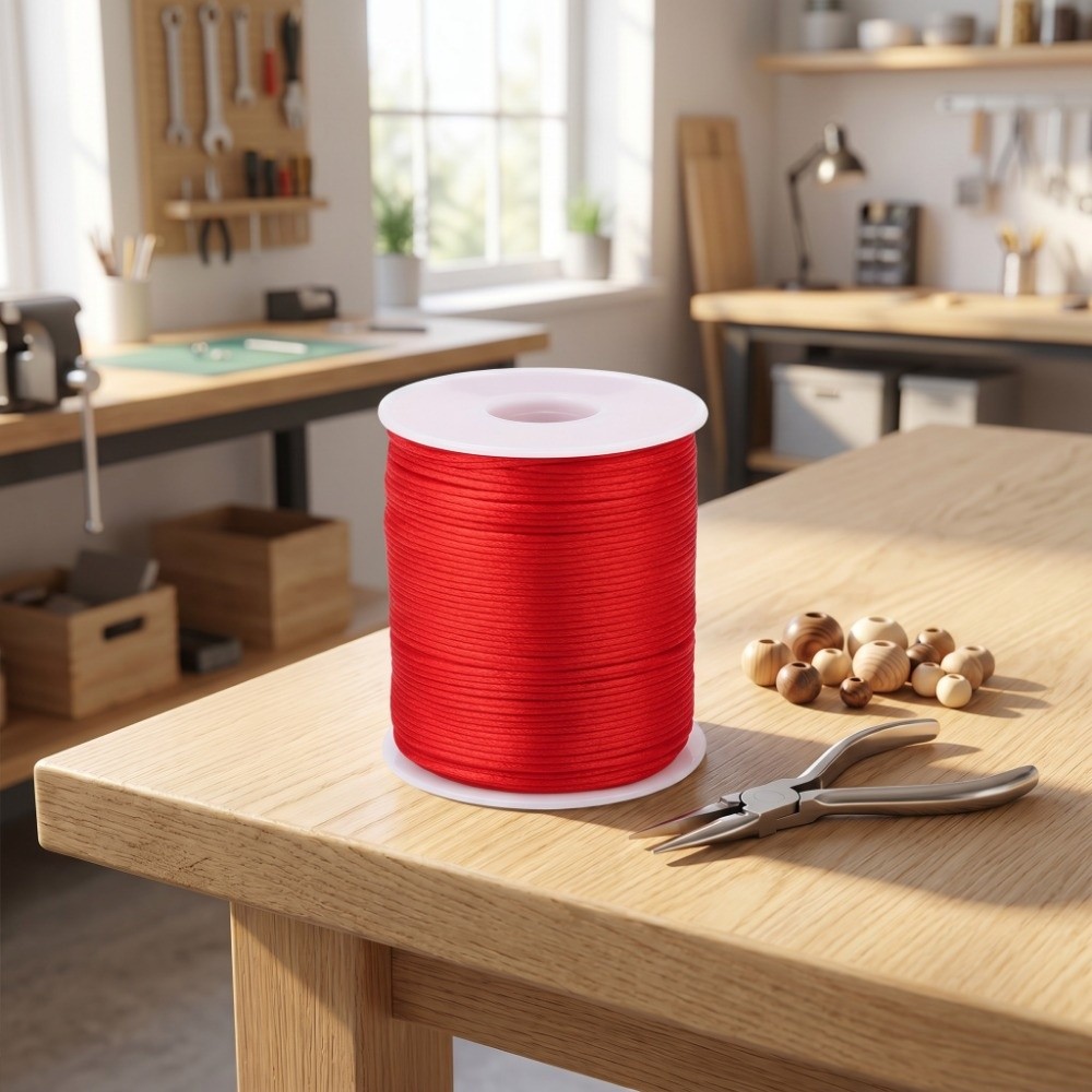 Corda de Artesanato de 100m, 1 - Knotting Cord Silk avaliação e preço