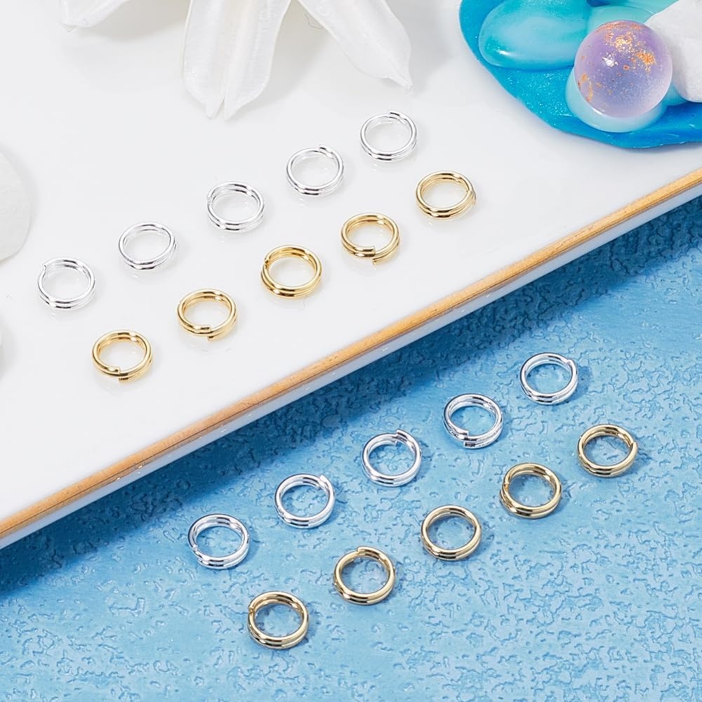 1 caixa 80 peças anel de salto - Jewelry Making Silver avaliação e preço