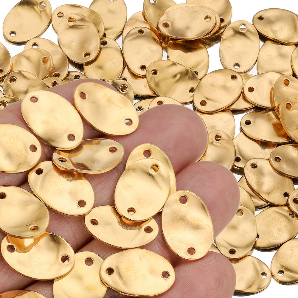 20 peças 15/20/25mm aço inoxid - Jewelry Making Materials Wholesale avaliação e preço