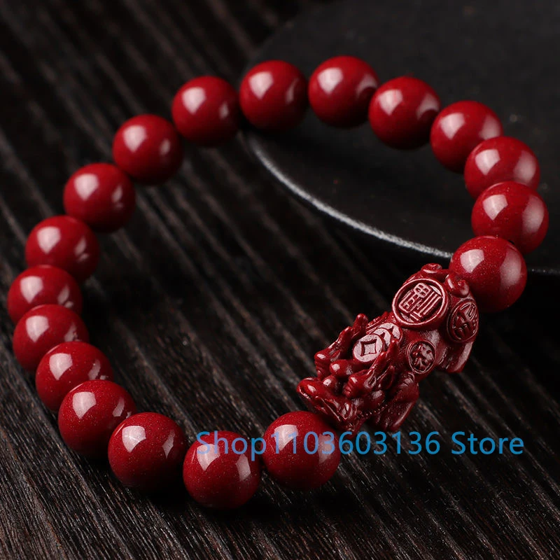 Pulseira de Cinábrio Natural F - Jewelry Making For Seniors avaliação e preço
