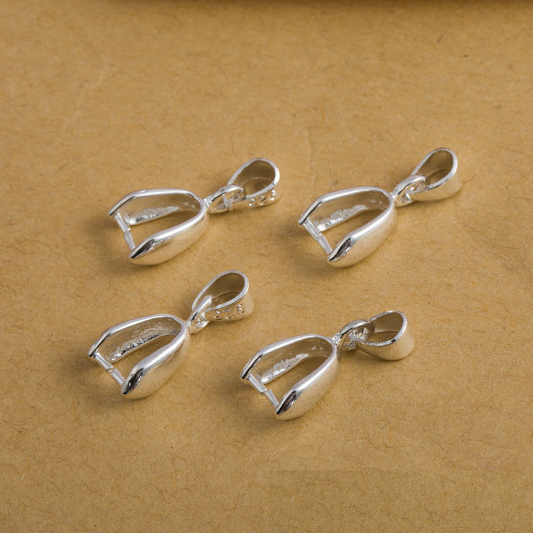 10 Peças de Conectores de Cobr - Jewelry Making Silver avaliação e preço