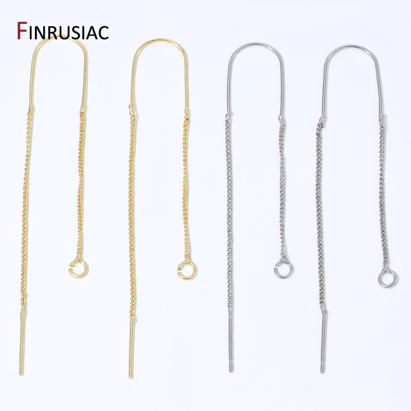 Brincos de Corrente Longa com  - Jewelry Making Chain avaliação e preço