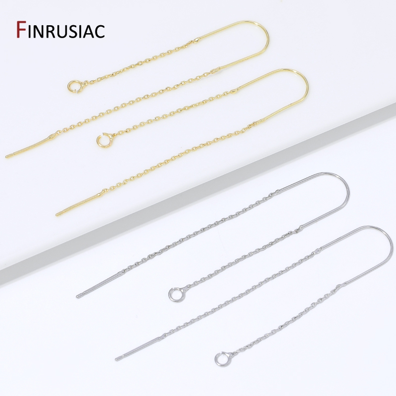 Brincos de Corrente Longa com  - Jewelry Making Chain avaliação e preço