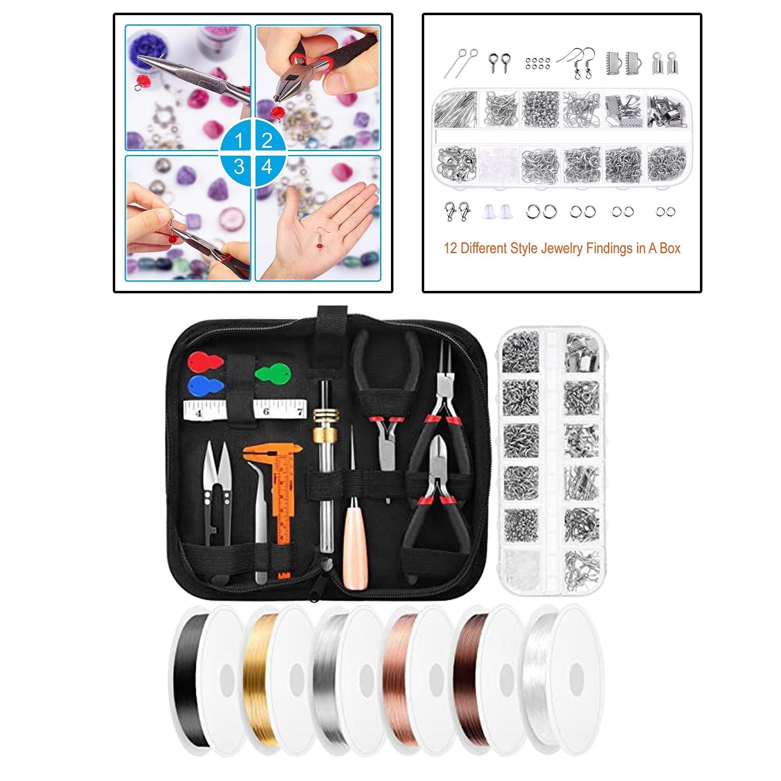 Kit Inicial para Fazer Joias:  - Jewelry Plier Set avaliação e preço
