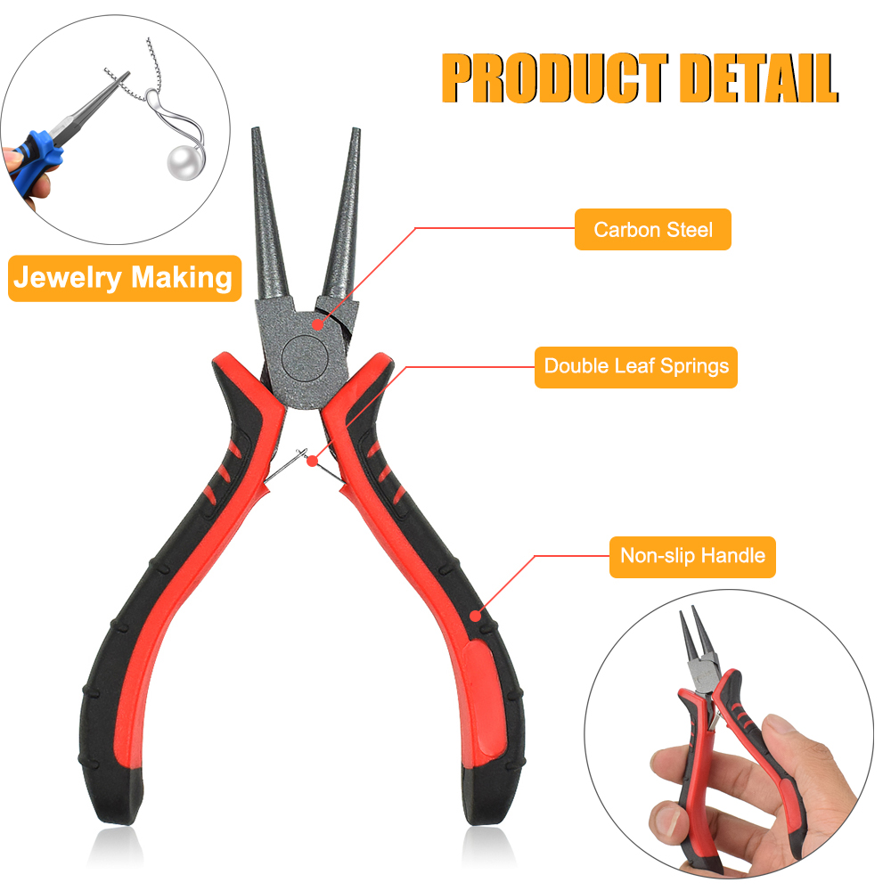 NEWACALOX-DIY Mini Alicate Set - Jewelry Plier Set avaliação e preço