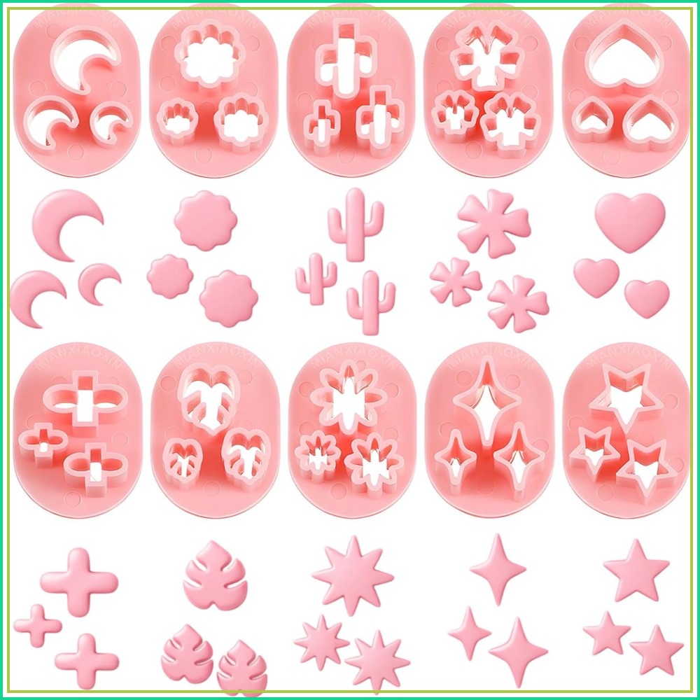 10 Cortadores de Argila Polimé - Jewelry Making Tools avaliação e preço