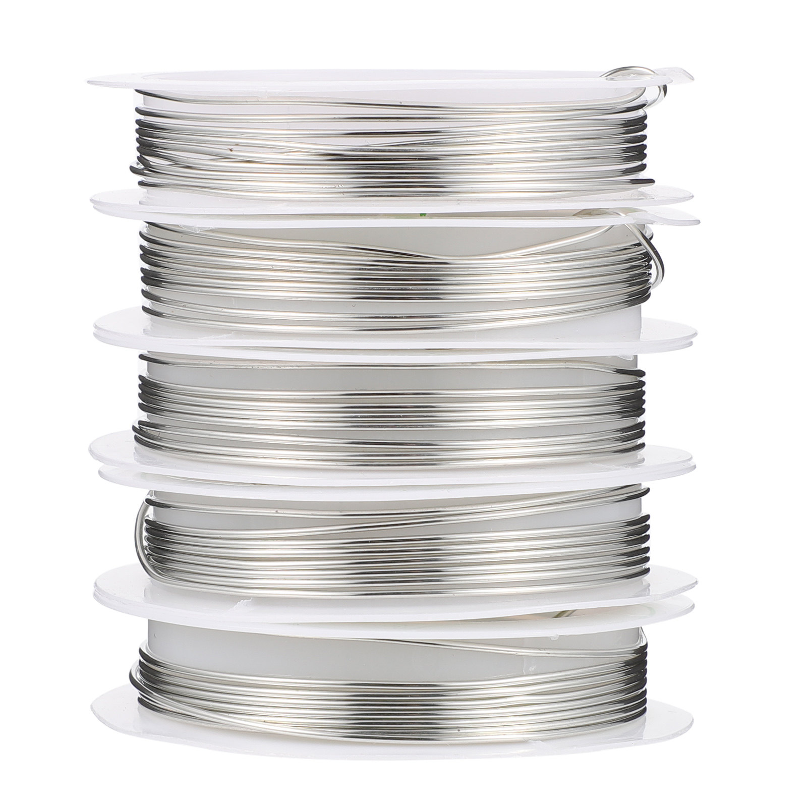 5 rolos de fio de cobre para d - Jewelry Making Silver avaliação e preço