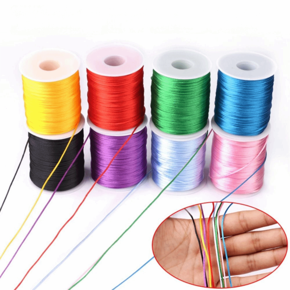Corda de Artesanato de 100m, 1 - Knotting Cord Silk avaliação e preço
